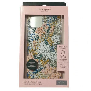 Kate Spade Iphone14 plus protective hardshell case